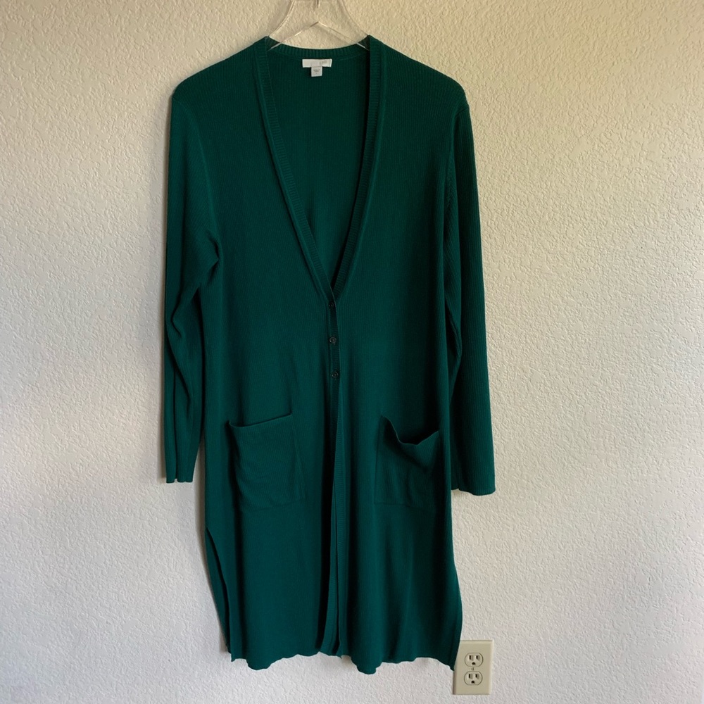 J. Jill silk blend Duster, size large